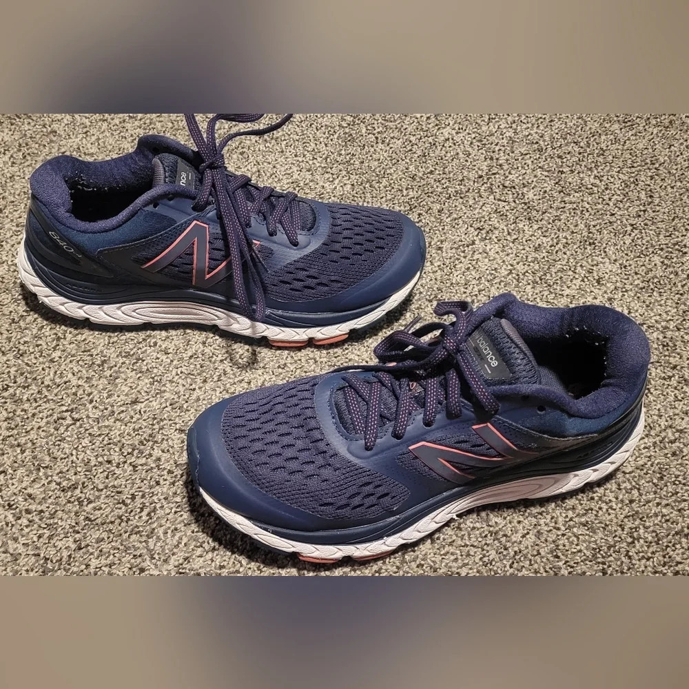 New Balance 840v4 Running Shoes, Navy, Women's 10.5
